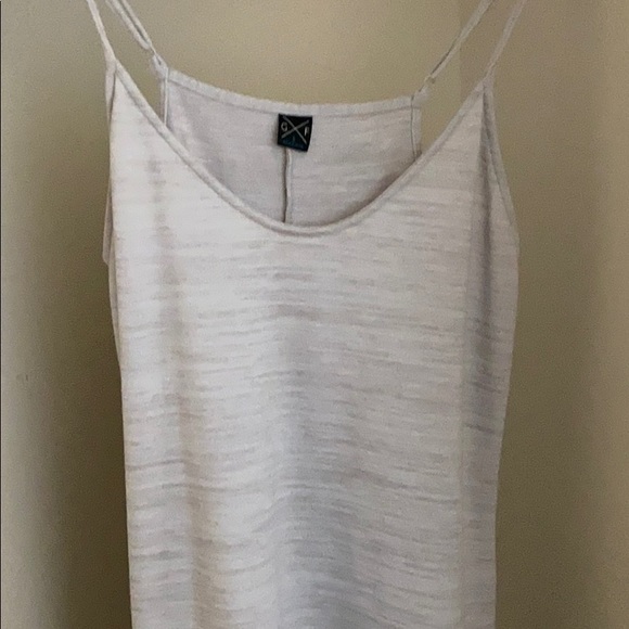 White/grey comfortable summer dress - Picture 3 of 5